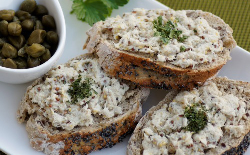 toast de rillettes de sardines