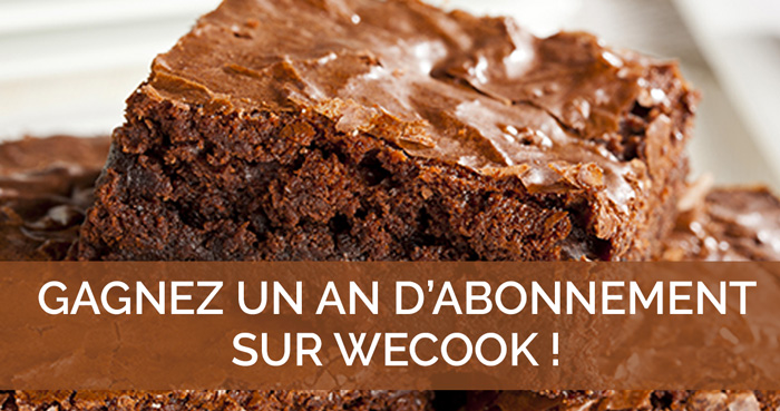 Gagnez un an d'abonnement sur WeCook