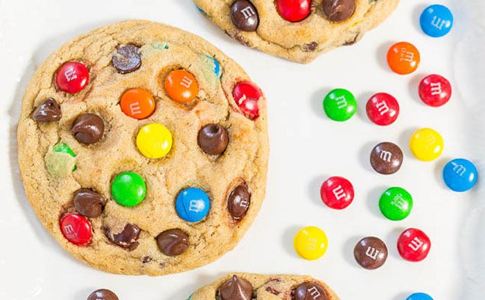 Cookies aux M&M's