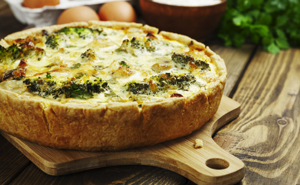 Quiche aux brocolis