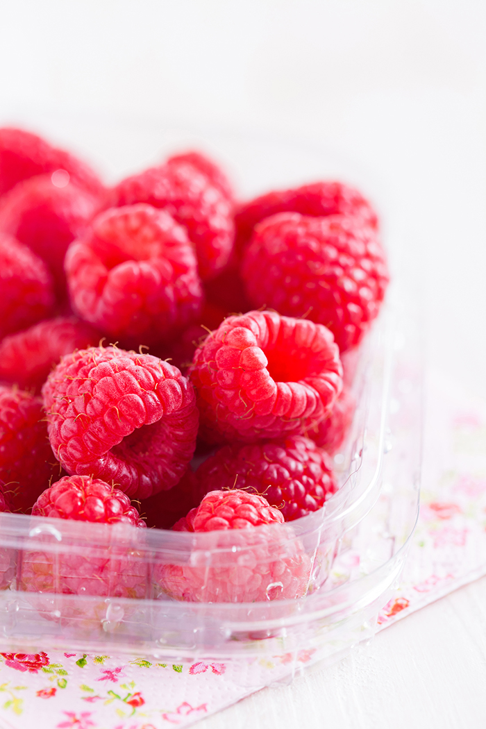 barquette de framboises