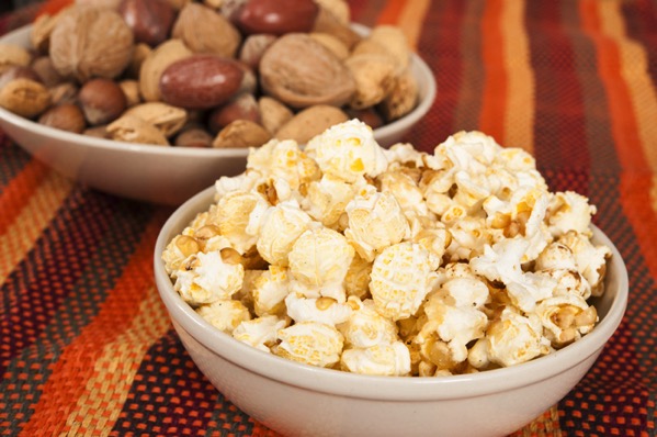 Pop corn amandes