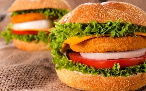 Fish burger