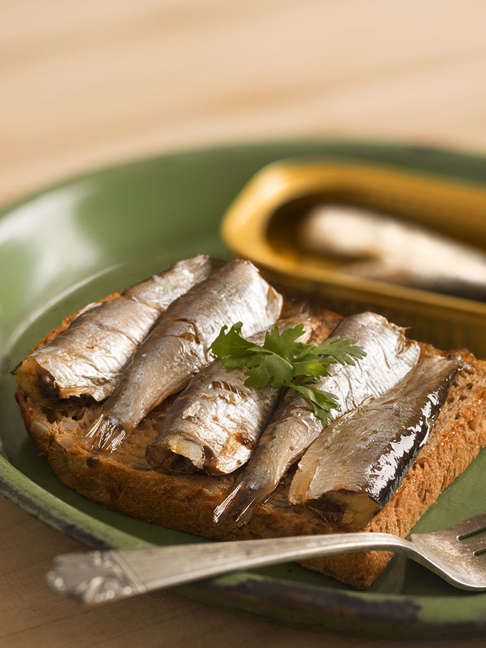 tartine de sardine